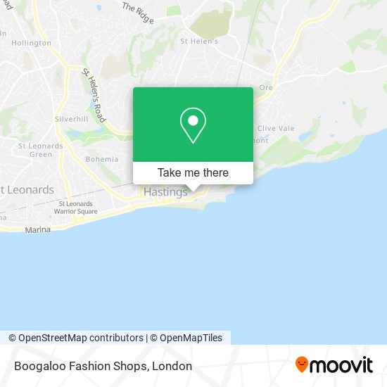 Boogaloo Fashion Shops map