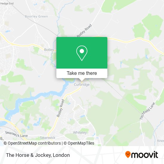 The Horse & Jockey map