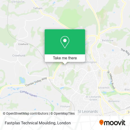 Fastplas Technical Moulding map