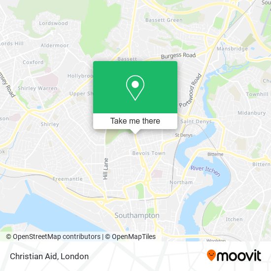 Christian Aid map