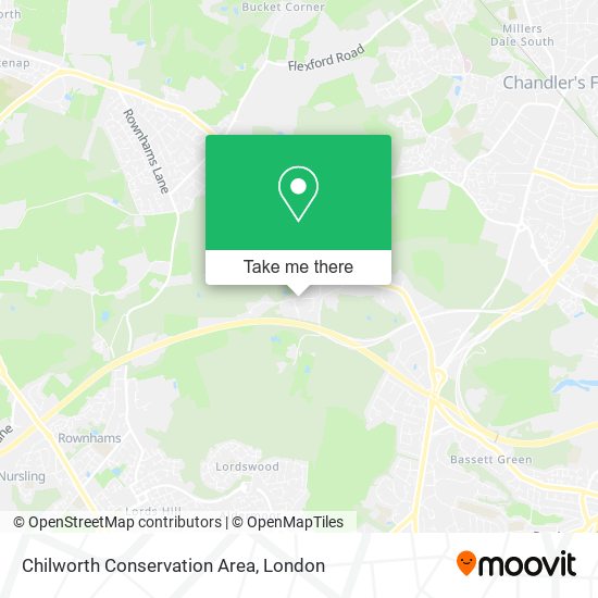 Chilworth Conservation Area map