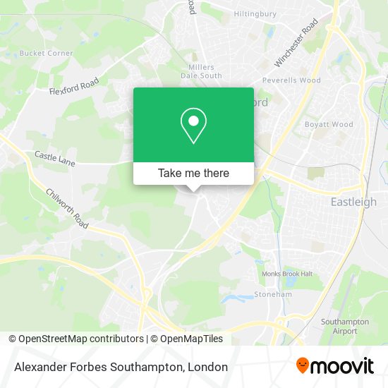 Alexander Forbes Southampton map