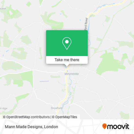 Mann Made Designs map