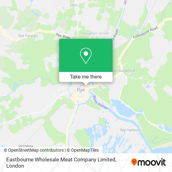 Eastbourne Wholesale Meat Company Limited map