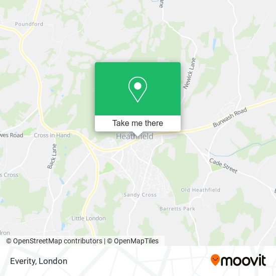 Everity map