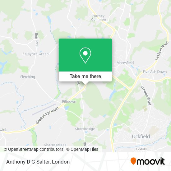 Anthony D G Salter map