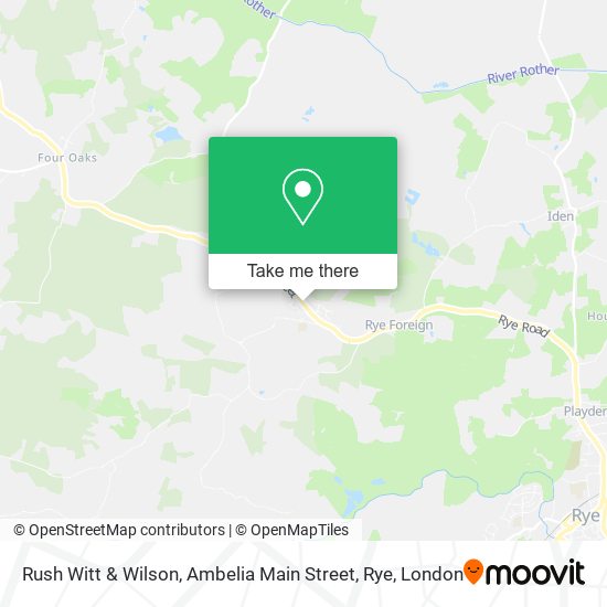 How to get to Rush Witt & Wilson, Ambelia Main Street, Rye in Rother by
