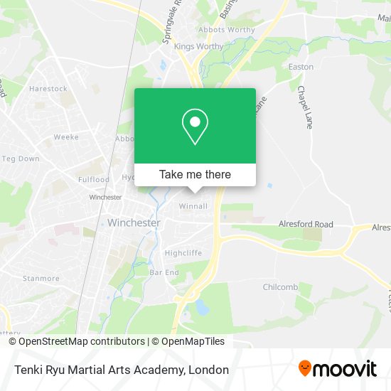 Tenki Ryu Martial Arts Academy map