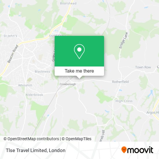 Tlse Travel Limited map