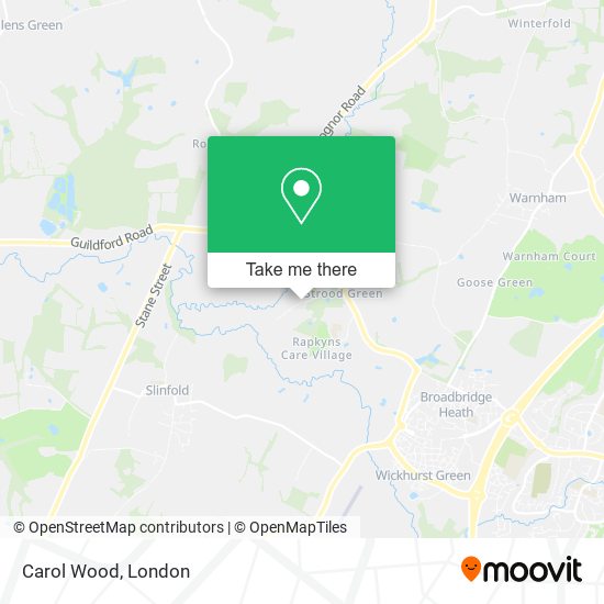 Carol Wood map