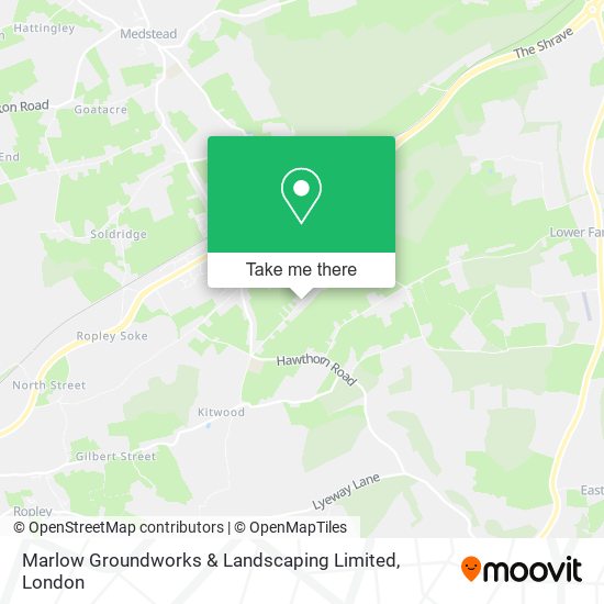 Marlow Groundworks & Landscaping Limited map