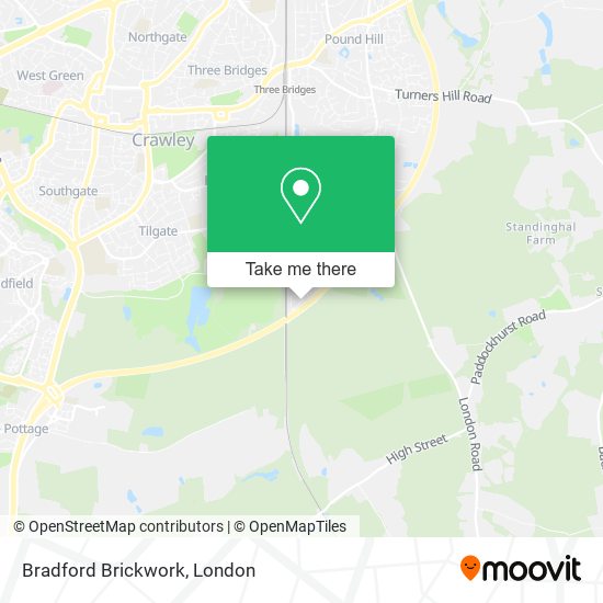 Bradford Brickwork map