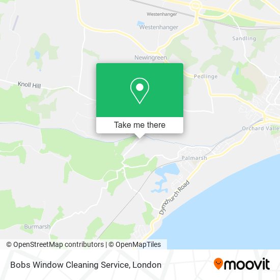 Bobs Window Cleaning Service map