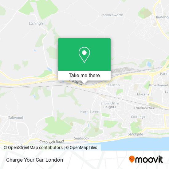 Charge Your Car map