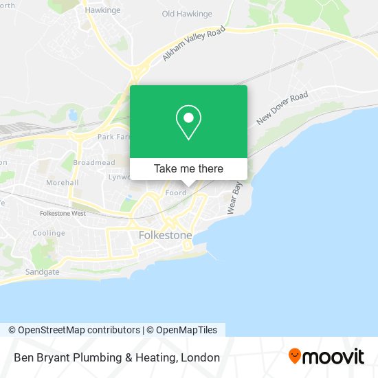 Ben Bryant Plumbing & Heating map