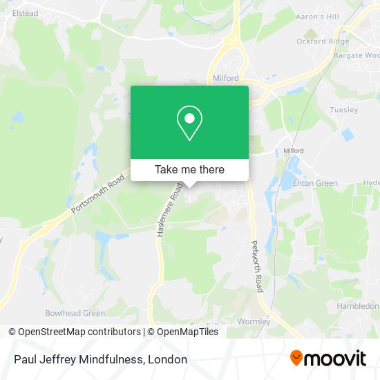 Paul Jeffrey Mindfulness map