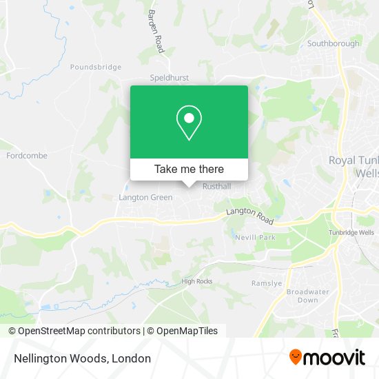 Nellington Woods map