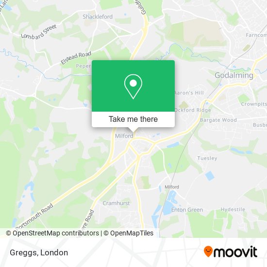 Greggs map