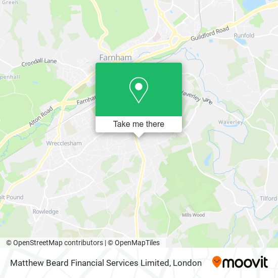 Matthew Beard Financial Services Limited map