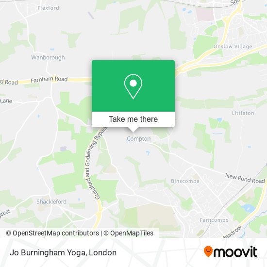 Jo Burningham Yoga map