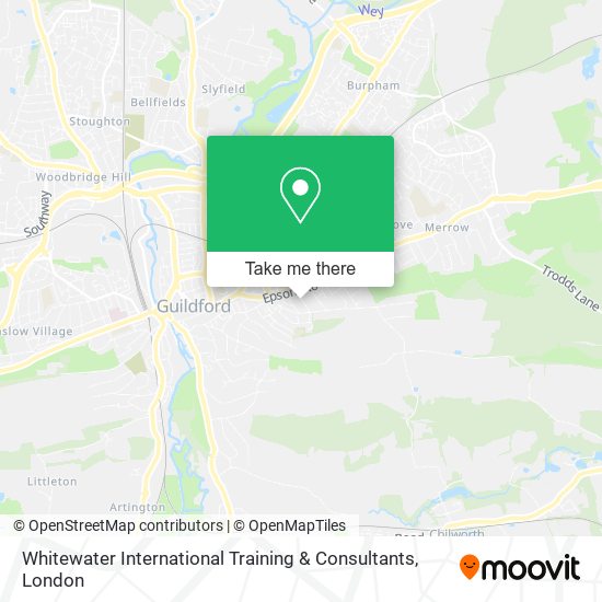 Whitewater International Training & Consultants map