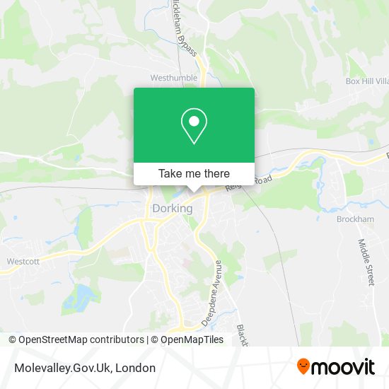 Molevalley.Gov.Uk map