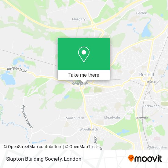 Skipton Building Society map