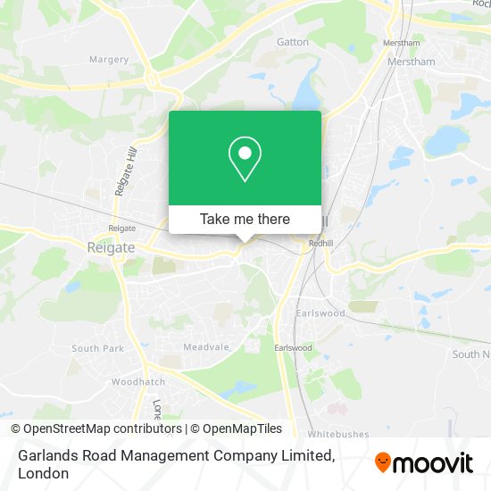 Garlands Road Management Company Limited map