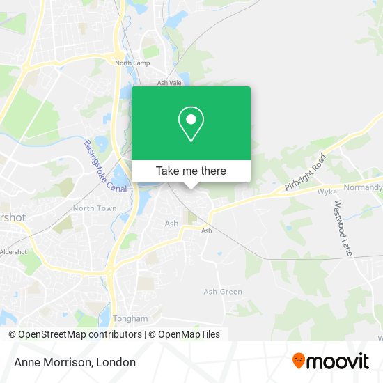 Anne Morrison map