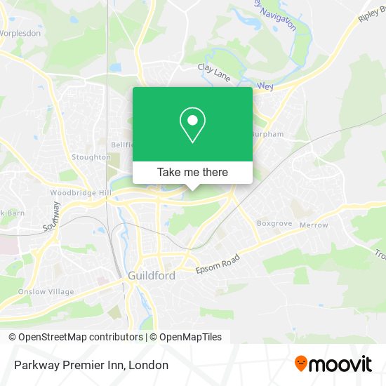 Parkway Premier Inn map