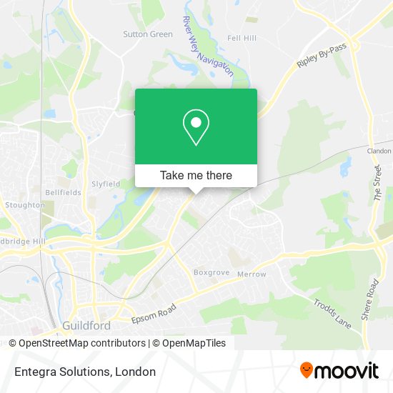 Entegra Solutions map