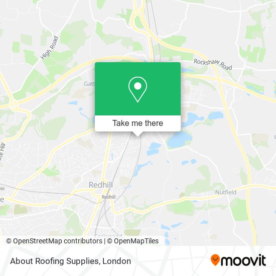 About Roofing Supplies map