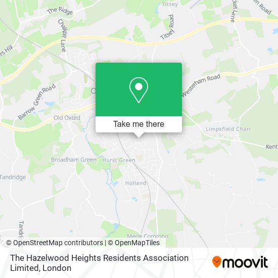 The Hazelwood Heights Residents Association Limited map
