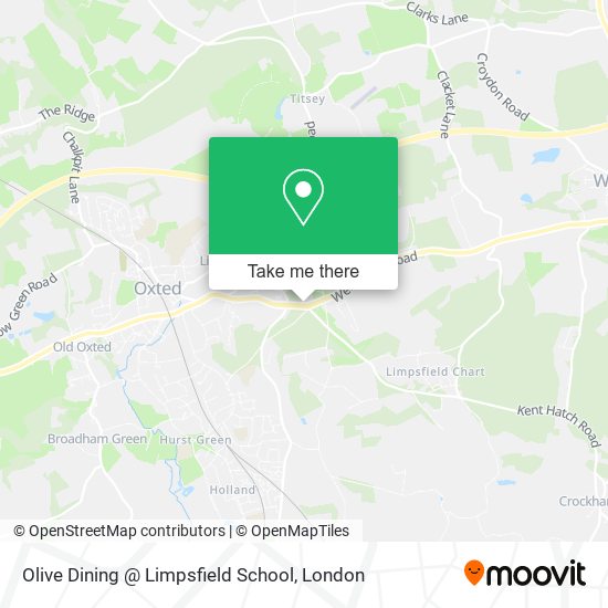 Olive Dining @ Limpsfield School map