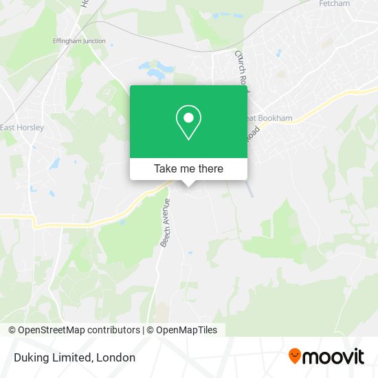 Duking Limited map