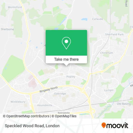 Speckled Wood Road map