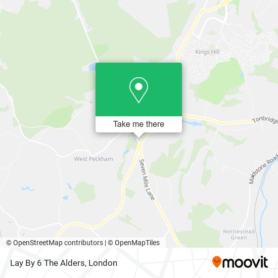 Lay By 6 The Alders map