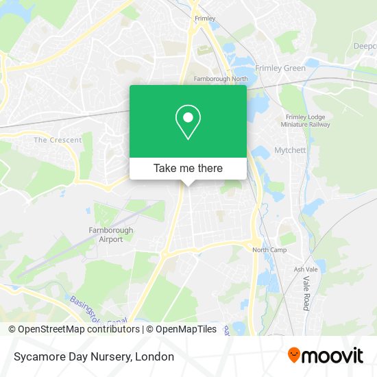 Sycamore Day Nursery map