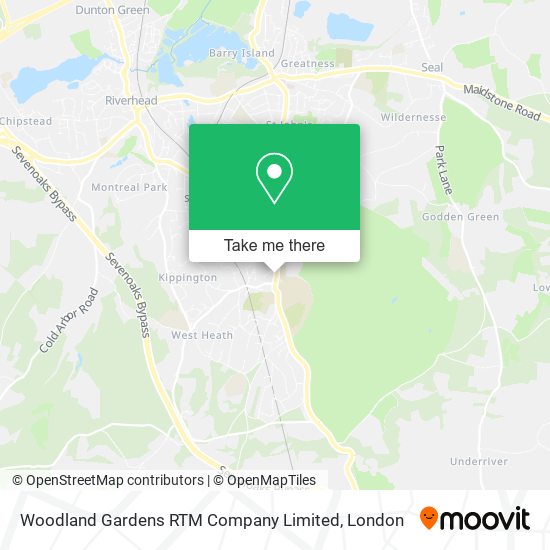 Woodland Gardens RTM Company Limited map