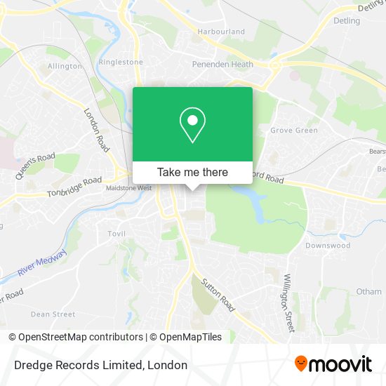 Dredge Records Limited map