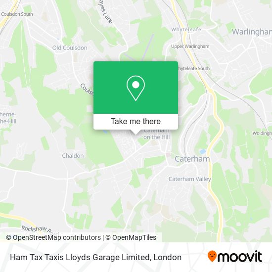 Ham Tax Taxis Lloyds Garage Limited map