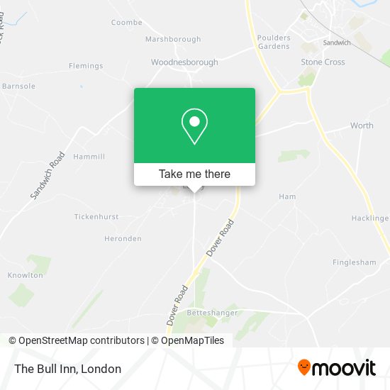 The Bull Inn map