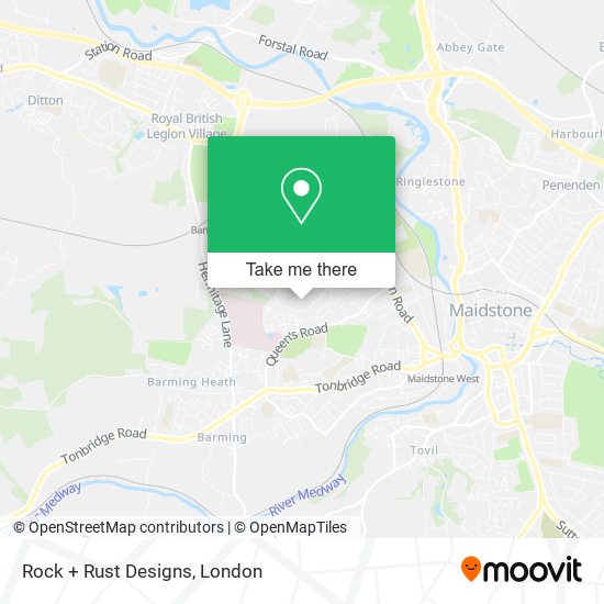 Rock + Rust Designs map