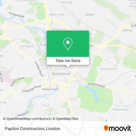 Papilon Construction map