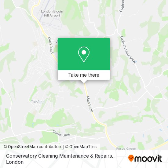 Conservatory Cleaning Maintenance & Repairs map
