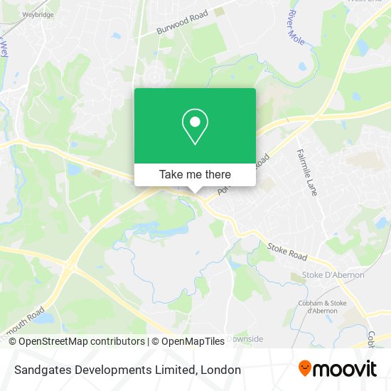 Sandgates Developments Limited map