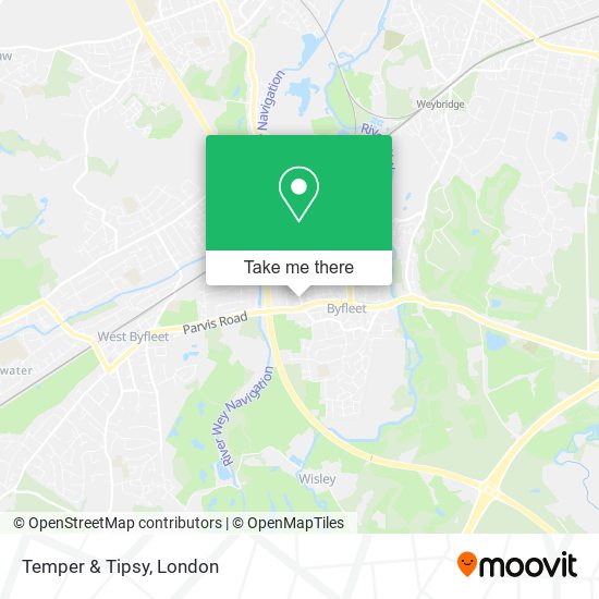 Temper & Tipsy map