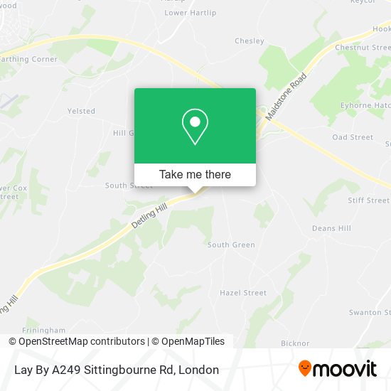 Lay By A249 Sittingbourne Rd map