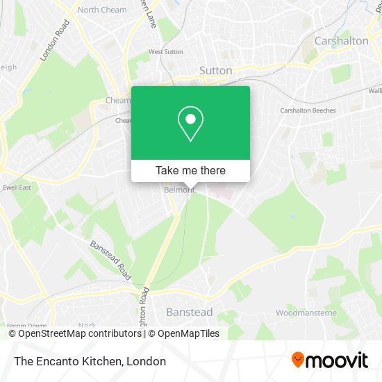 The Encanto Kitchen map