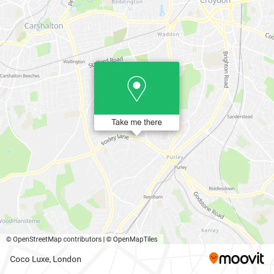 Coco Luxe map